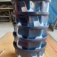 10個1セット【未使用品】【汚れ多少あり】プラスチック製植木鉢 ...