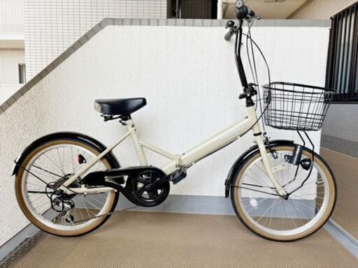 折りたたみ自転車を売ります 折りたたみ自転車 20インチ シマノ6段変速ギア 折畳み 自転車