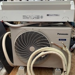 Panasonic エアコン6畳用　2019年式クリーニング済み