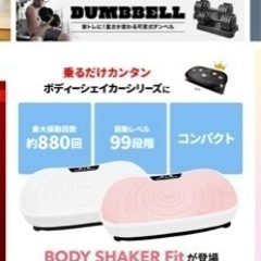 ボディーシェイカーフィットの画像