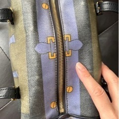 ロベルタ　スカーフ柄ヴィンテージ風ミニボストンの画像