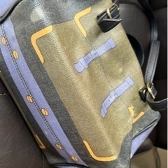 ロベルタ　スカーフ柄ヴィンテージ風ミニボストンの画像