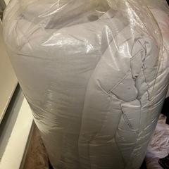 西川の掛け布団シングル未使用未開封圧縮済。枕付？？かも