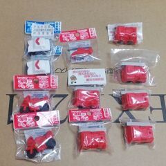 消防車　消しゴム　11個