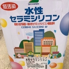 水性セラミシリコン未開封の画像