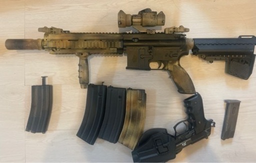 東京マルイ 次世代電動ガンHK416D(塗装済み)その他多数