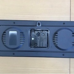 【決まりました】室温計・時計・湿度計一体型置き時計の画像