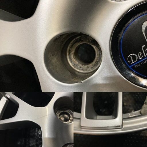 Weds Delmore ウェッズ デルモア 18インチ 4本 8J5HPCD120+35 レクサスLS専用設計 純正ナット必須 空気