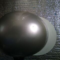 半キャップヘルメットメタリックシルバー