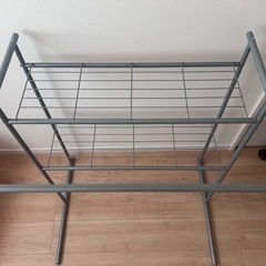 お取引中です　　押入れ収納　スチールハンガーラックの画像