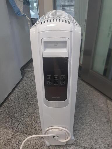 【お話し中です！】 美品 モダンデコ オイルヒーター zz001-wh タイマー機能  静音