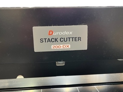NO.1247 《お値下げ中!!》Durodex デューロデックス Stack Cutter 200DX スタックカッター 中古