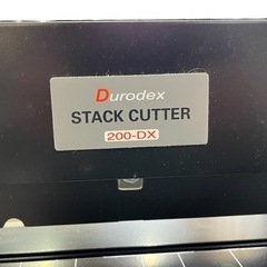 NO.1247 《お値下げ中!!》Durodex デューロデックス Stack Cutter 200DX スタックカッター 中古の画像