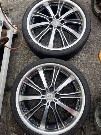 アネーロ　19 インチ　5穴　114.3 7.5j  オデッセイ　ヴォクシー