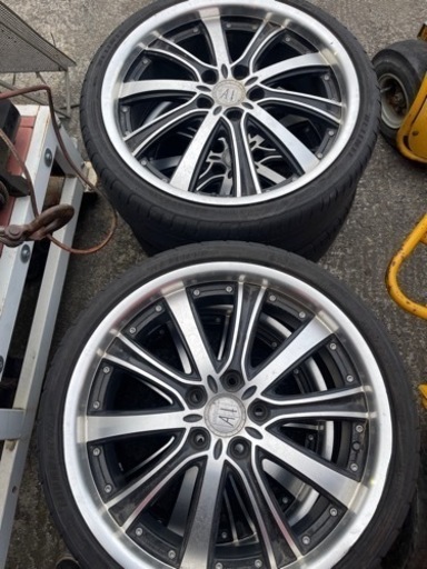 アネーロ　19 インチ　5穴　114.3 7.5j  オデッセイ　ヴォクシー