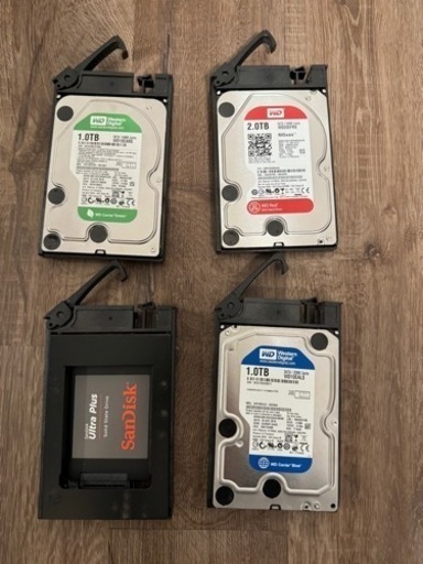 surface pro2 + ssd HDDなど　ジャンク