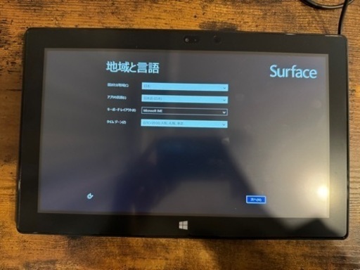 surface pro2 + ssd HDDなど　ジャンク