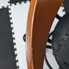 キャスター付きバースツール カウンターチェア スツールの画像