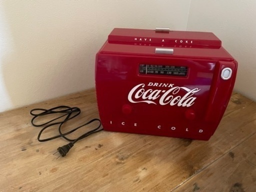 アンティーク コカコーラ ラジオデッキ