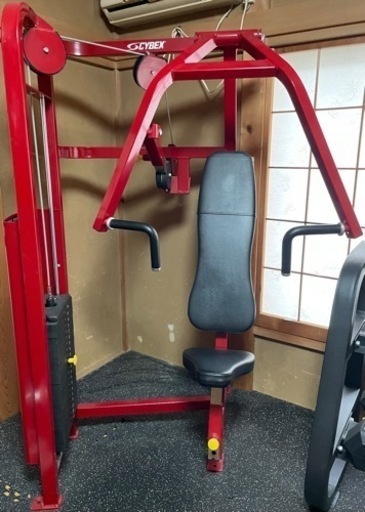 CYBEXチェストプレス (RIN) 武川のフィットネス、トレーニングの