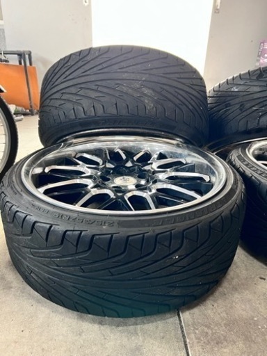 19インチ　WORK DURANDAL DD10.5 深リム　バリ溝
