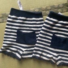 モコモコ腹巻きパンツ 2枚セット　防寒 パジャマ