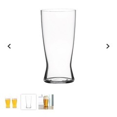 【新品　ビールグラス　ペア】の画像