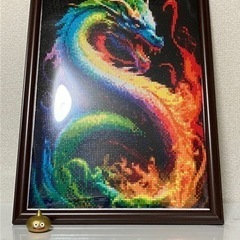 ダイヤモンドアート完成品