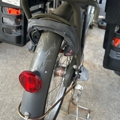 前後子乗せ自転車の画像