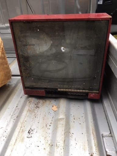 ブラウン管テレビ　ジャンク品　現品引き渡し