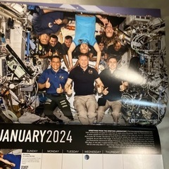 インターナショナルスペースステーション2024カレンダーの画像
