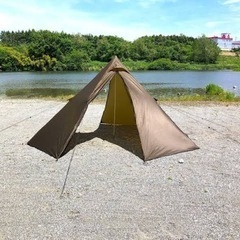 【新品未開封タグ有】Unafreelyワンポールテント5〜6人用...