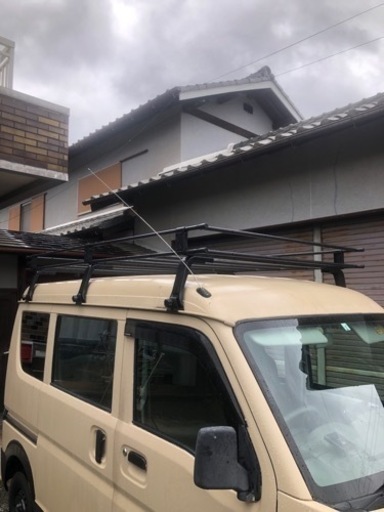 【神戸三田】エブリイda17v ルーフキャリア　ルーフラック