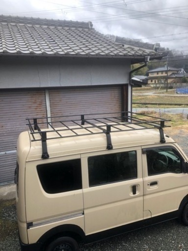 【神戸三田】エブリイda17v ルーフキャリア　ルーフラック
