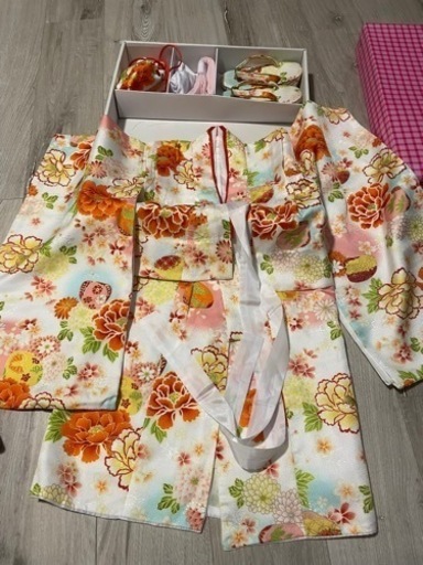 七五三　3歳児　着物