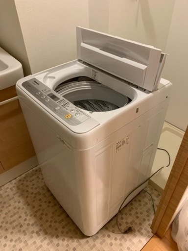 Panasonic 洗濯機 棚付き