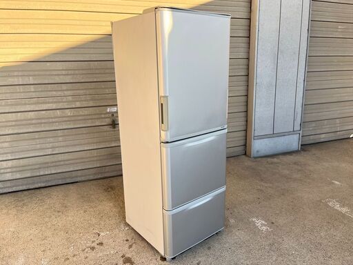 【売約済み】3ドア冷蔵庫 350L シャープ SJ-W352E-S 2019年製 どっちもドア 中古動作品 クリーニング済