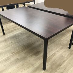【取引終了】ミーティングテーブル 幅180×奥行90×高さ70c...