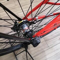 街乗り　ビーチクルーザー　ポートレートウェーブ　自転車　オレンジ　ファットの画像