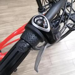 街乗り　ビーチクルーザー　ポートレートウェーブ　自転車　オレンジ　ファットの画像