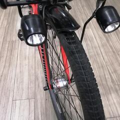 街乗り　ビーチクルーザー　ポートレートウェーブ　自転車　オレンジ　ファットの画像