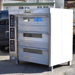 ≪zyt1361ジ≫ コトブキベーキングマシン ベーカーリーオーブン Camel/キャメル KOC6043WEU 2020年製造 大型/業務用 動作未確認/現状品 60127-03の画像