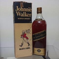 古酒 未開封 4500ml ジョニーウォーカー 黒 化粧箱付 1本