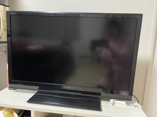 SHARPテレビ 黒　美品