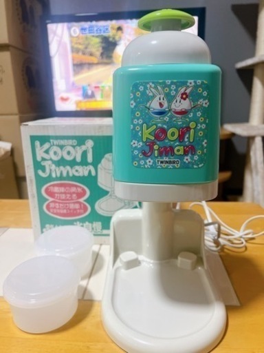 かき氷機 中古 TWINBIRD 氷自慢 レトロ電気かき氷機【新品】 (はるる) 大須観音