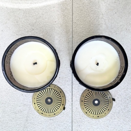 PANPURI】キャンドル 大きめ 本物 2個セット