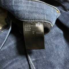 UNIQLO ユニクロ　スキニー　デニム　24センチの画像