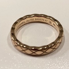 CHANEL　ココクラッシュ リング　ミニ　47　7号　箱付きの画像
