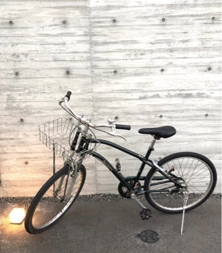 取引終了【ハーレーダビッドソン】中古シティサイクル 追加パーツ多数 自転車