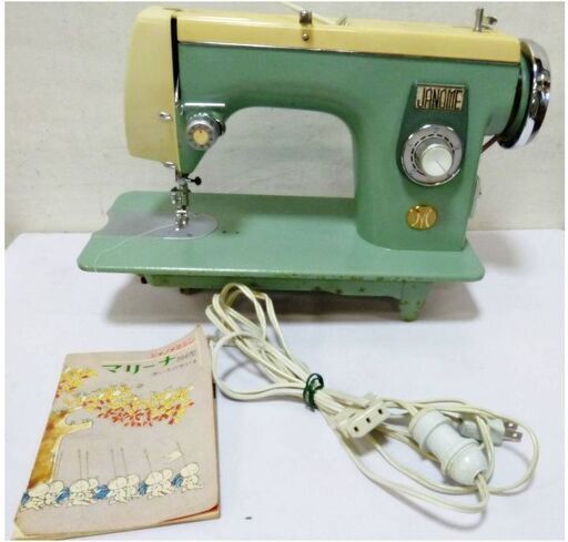 JANOME アンティークミシン　MODEL 366 ミシン レトロ　ハンドクラフト 手工芸 手芸 趣味 コレクション　ジャノメ　難あり